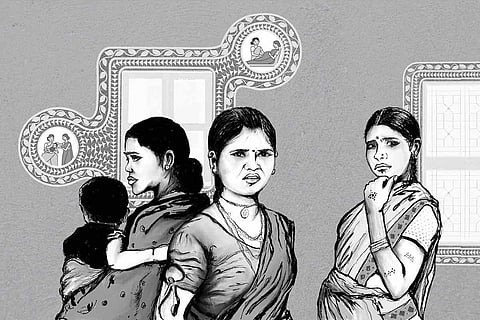 Adivasi women in Chhattisgarh