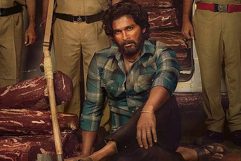 Allu Arjun in Pushpa