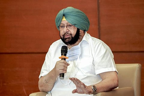 Former Punjab CM Amarinder Singh meets Amit Shah in Delhi