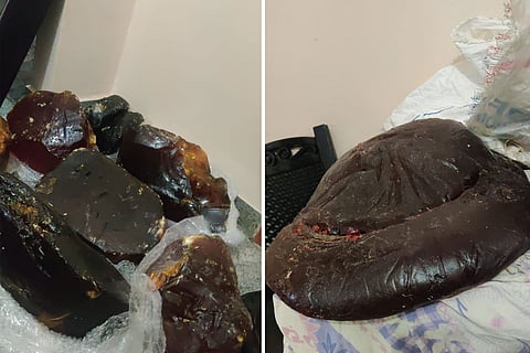 Seized ambergris