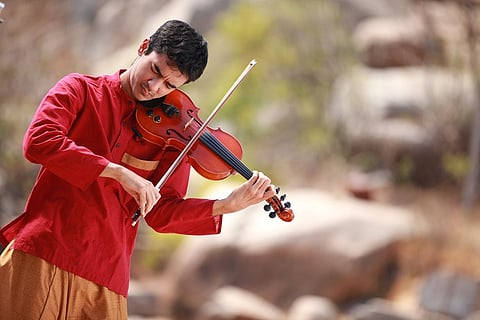 Raagas for the untrained ear: A violinist's  experiments with Carnatic music