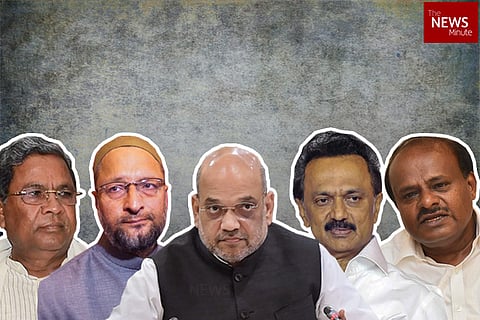 'This is India, not Hindia': Political leaders oppose Amit Shah's statement on Hindi unifying India