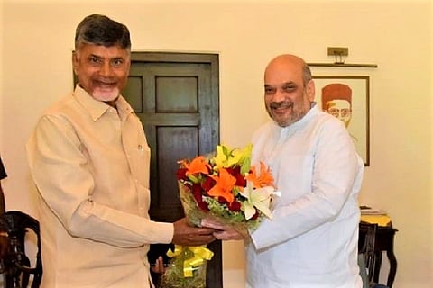 ‘If only you had worked in own state’: Amit Shah takes dig at Naidu