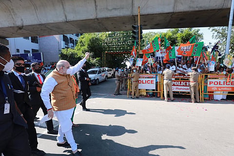 Amit Shah visits Chennai