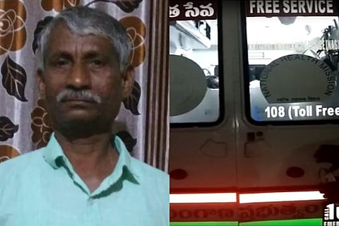 Did Hyd man die as ambulance door could not be opened? 108 service refutes allegations