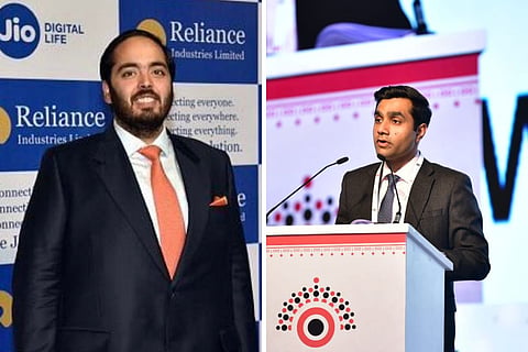 Anant Ambani and Karan Adani
