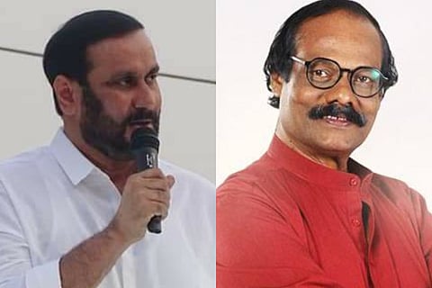 Collage of Anbumani Ramadoss and Dindigul Leoni 