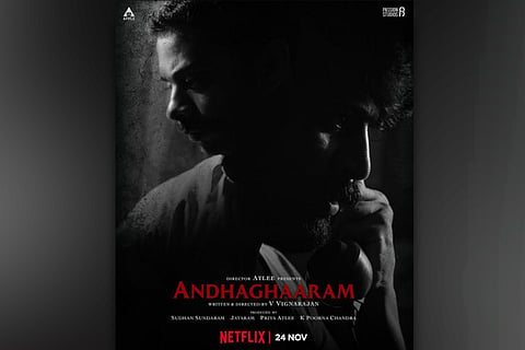 'Andhaghaaram' poster