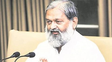 Haryana Home Minister Anil Vij