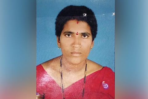 Anitabai, who washed away in Vikarabad