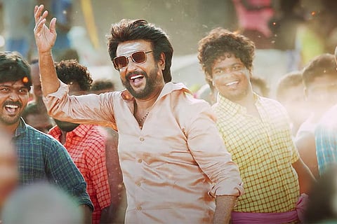 Rajinikanth in a screengrab from Annaatthe Annaatthe song 