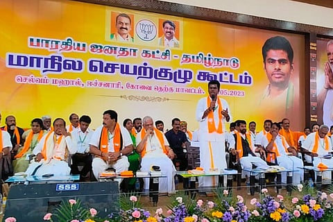 ‘Will send 25 BJP MPs from Tamil Nadu in 2024’:  Party state chief Annamalai