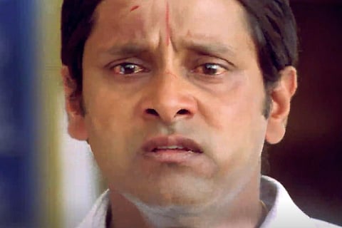 Vikram as Ambi in the film Anniyan