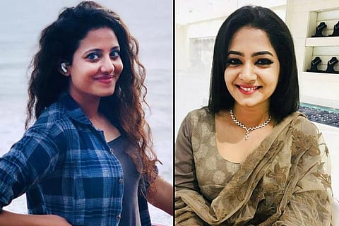 Collage of former Miss Kerala ANsi Kabeer on the right and Miss Kerala 2019 runner-up Anjana Shahajan, who died in a car crash