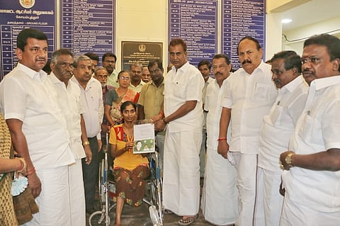 Coimbatore flag pole accident victim who lost her leg gets government job 