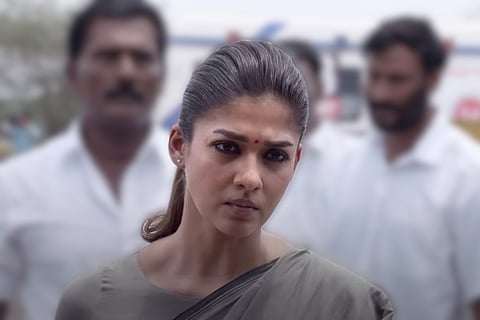Nayanthara as an IAS officer in Aramm