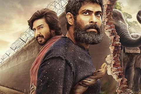 Actor Rana from Aranya movie 