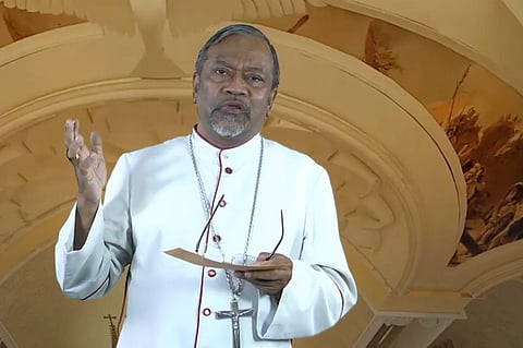 Bengaluru Archbishop Peter Machado, who condemned targeting of Clarence High School by Hindu groups