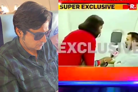 Arnab-Kunal row: Video of Republic reporter accosting Tejashwi Yadav on plane is viral