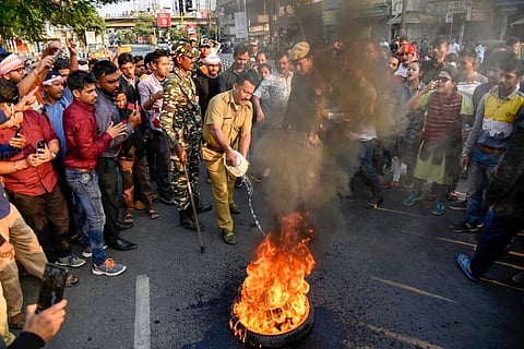 Assam flares up over CAB: Curfew imposed, internet services suspended