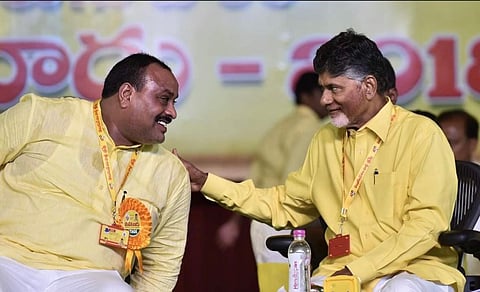 Atchchannaidu and Chandrababu Naidu