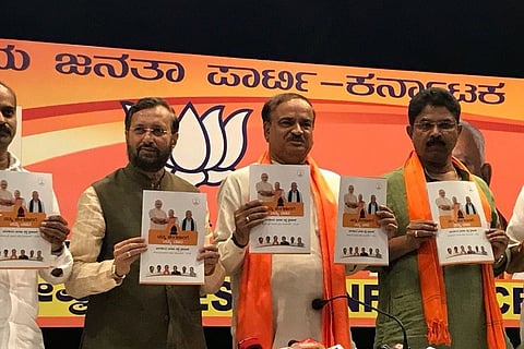 BJP releases B’luru manifesto: Promises to better transport, focus on women's safety 