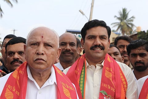 Yediyurappa says he is giving up his Shikaripura seat for son Vijayendra