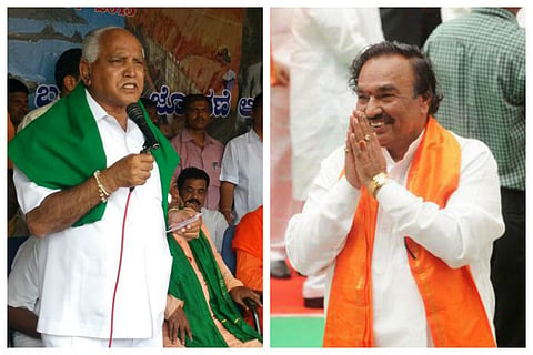 Lokayukta court dismisses cases against Yeddyurappa, Eswarappa citing insufficient documents