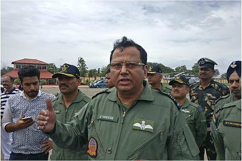 Will continue with ops till the last person is rescued: Air Marshal B Suresh