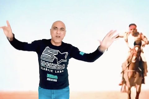 Pawan Kalyan and Baba Sehgal 