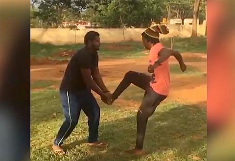 Tumakuru man injures spine attempting backflip stunt for social media video