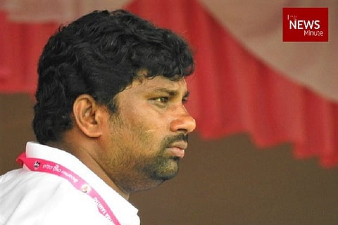 Upset at Chennur MLA being denied seat, TRS worker immolates self at Balka Suman rally