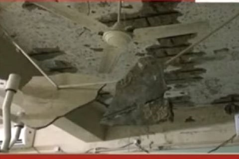 Karnataka hospital shocker: Operation theatre roof collapses for the second time in 2 years