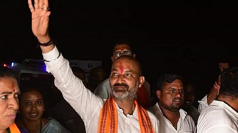 Former BJP Telangana president Bandi Sanjay 
