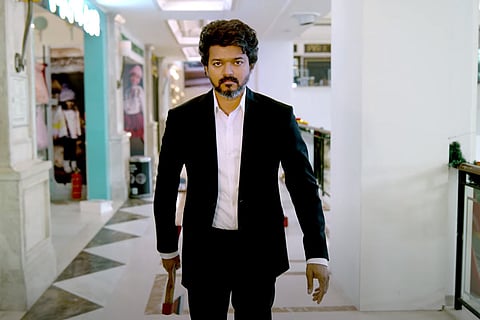 Vijay in Beast trailer