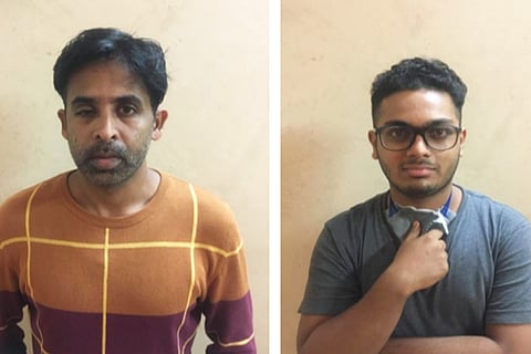 Photos of the accused