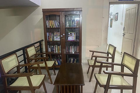 A library at a police station in Bengaluru