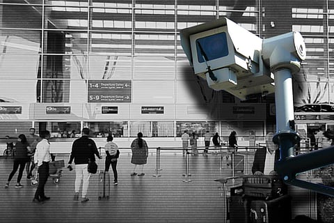 Bengaluru airport CCTV camera