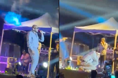 Benny Dayal performing in a live concert