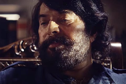 Mammootty in Bheeshma Parvam teaser