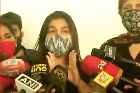 Bineesh Kodiyeri's wife Renita
