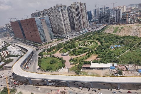 Flyover opened at Hyderabad's Biodiversity junction to ease traffic in city's IT sector 