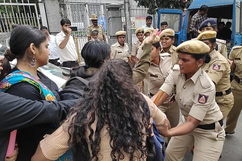  11 Bengaluru college students detained for protesting against CAA, released later