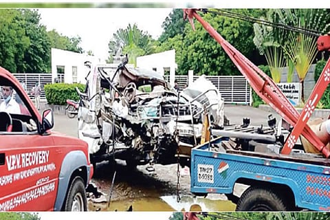 Car accident ECR