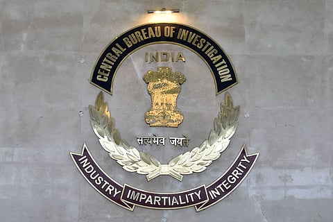 The emblem of the Central Bureau of Investigation 