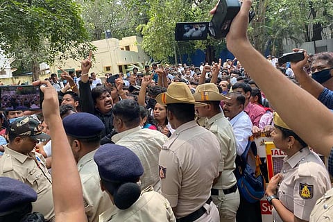 Bengaluru: Admission process delayed as distraught CET repeaters continue protest 