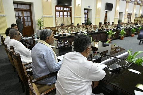 CM Siddarmaiah and DK Shivakumar hold high level meeting