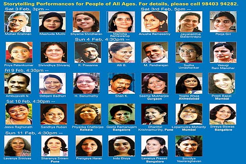 Learning through stories: Sixth edition of Chennai Storytelling Festival is here