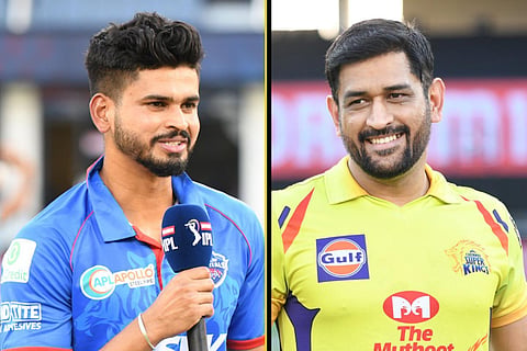 Shreyas Iyer and MS Dhoni