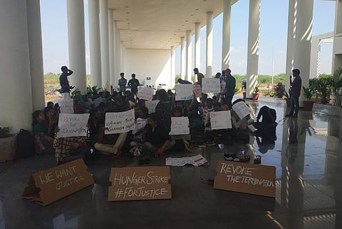 10 students of TN Central University go on hunger strike against sacking of professors